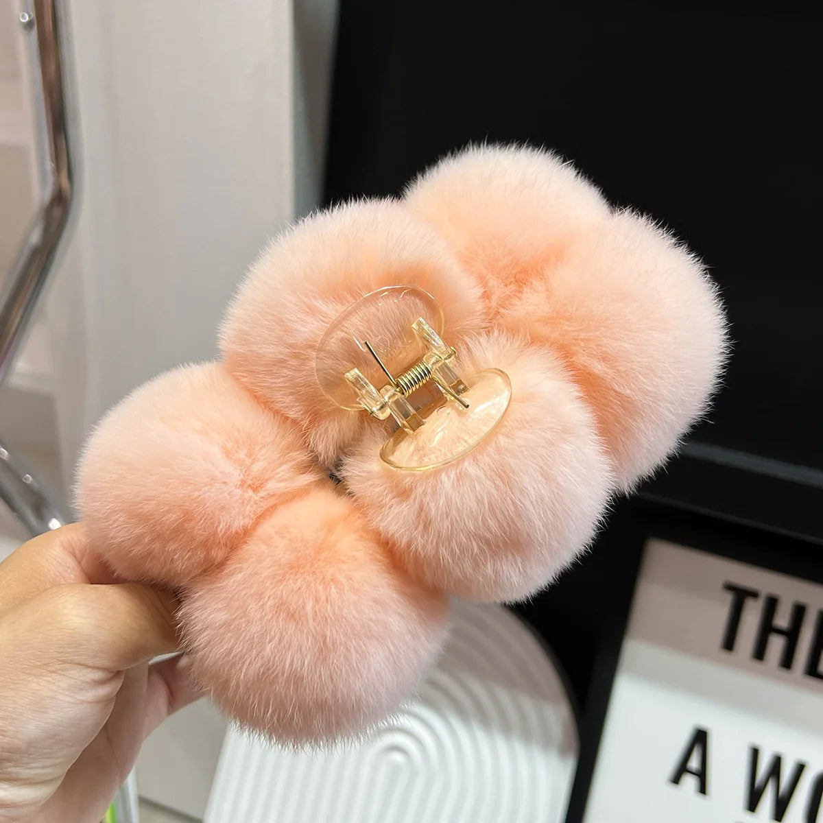 Hair Claw Accessories for Women Furry Pins Clips Cheveux Bandeau Korean Fashion Pinza Pelo Barrettes Cheveux Femme Haarschmuck