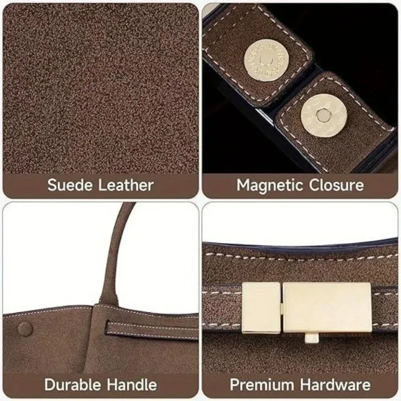Retro High Quality Women's Handbag Designer Top notch Handbag with Wallet, Single Shoulder Handbag, Single Shoulder Underarm Bag