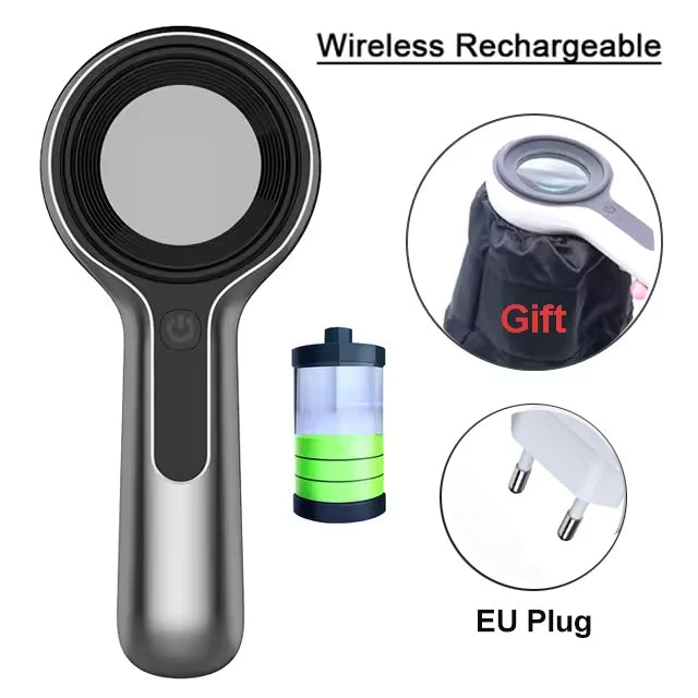 Skin Analyzer Skin Examination Beauty Test Medical Wood's Lamp Dermoscope Medical Woods Lamp Skin Analysis Vitiligo Detector