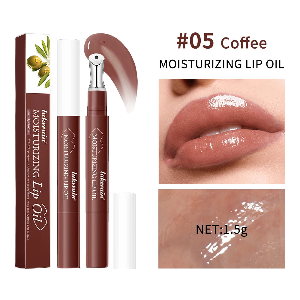 Lip Glosses Long Lasting Lipsticks Makeup Transparent Lip Gloss Care of the Lips Cosmetics Tint Oil Plumping Moisturizing Care