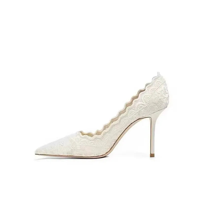 Women High Heels 2025 New Spring Design Pointed Toe Woman Pumps Thin Heels Elegant Nightclub Party Female Shoes Zapatos De Mujer