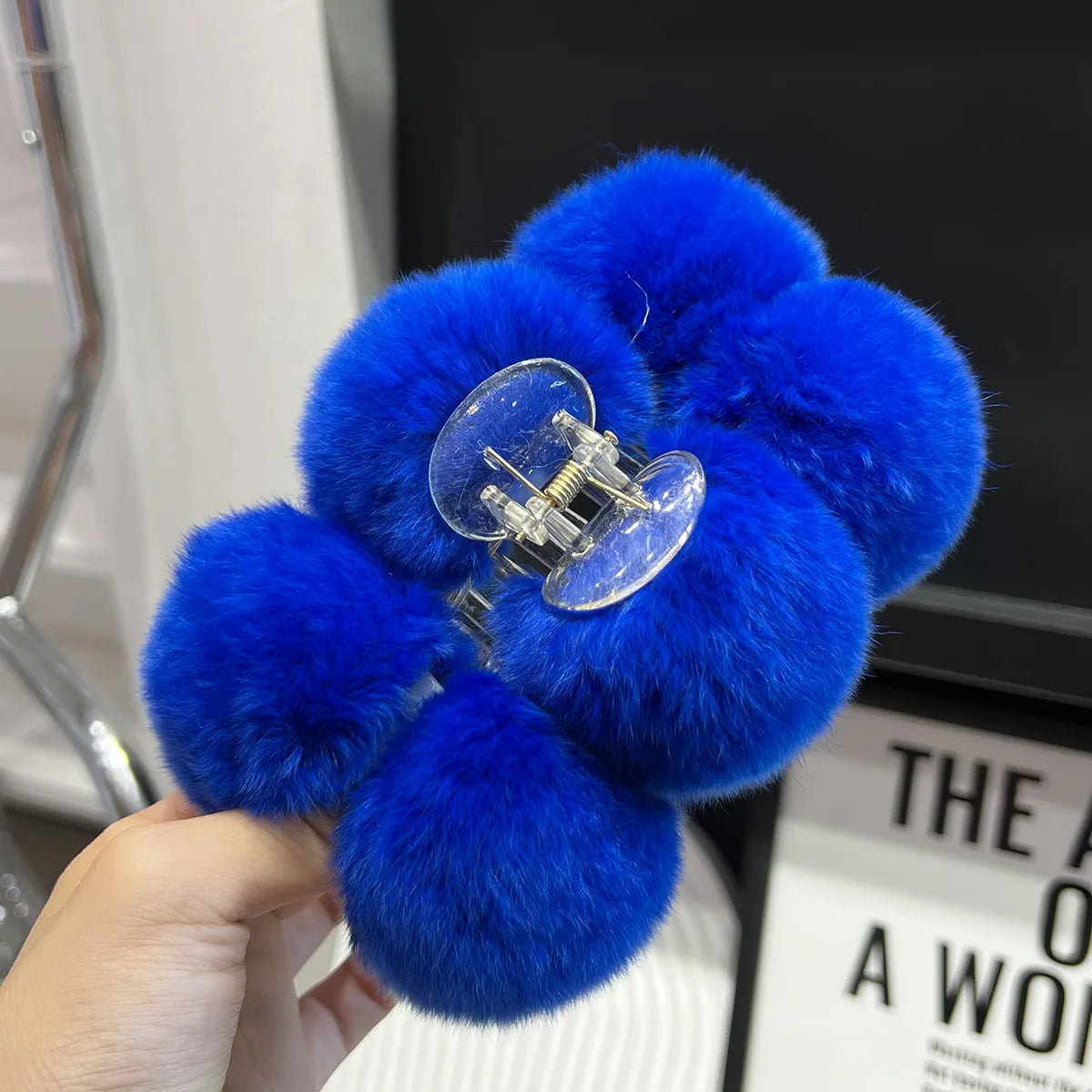 Hair Claw Accessories for Women Furry Pins Clips Cheveux Bandeau Korean Fashion Pinza Pelo Barrettes Cheveux Femme Haarschmuck