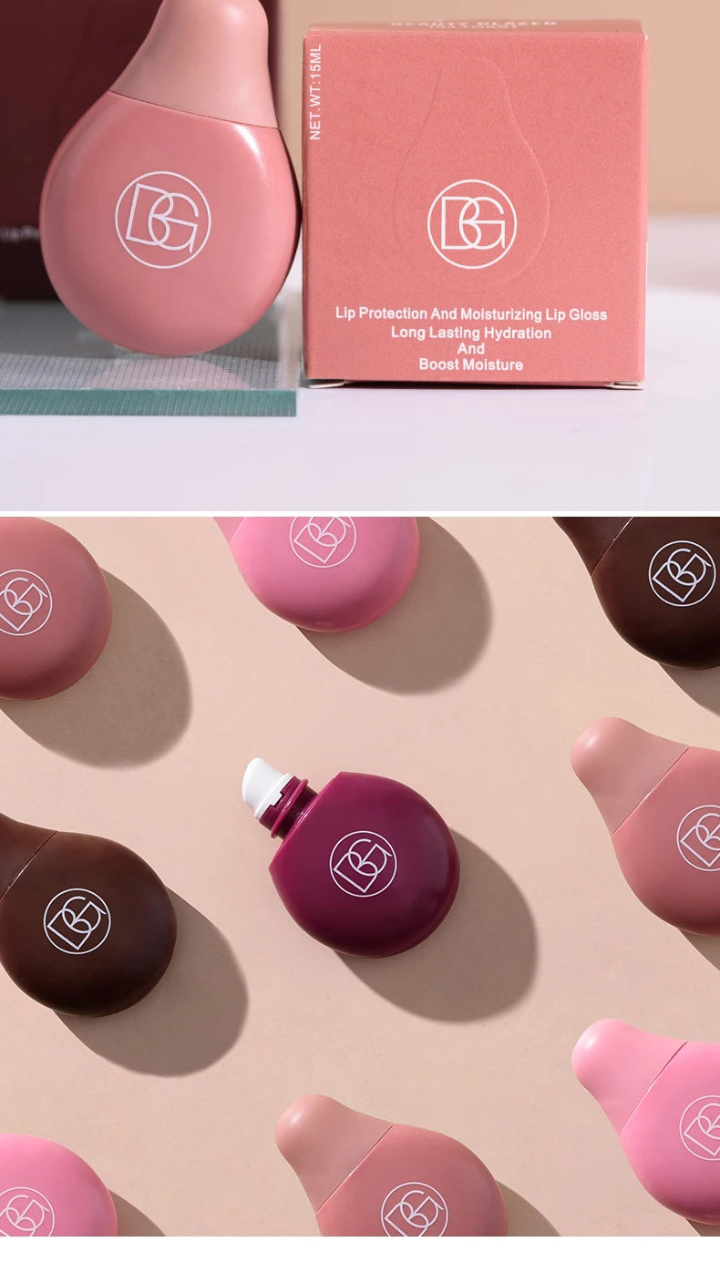 Buttery Creamy Lip Gloss – Long-Lasting Hydration, Mirror Shine, Ultra-Smooth Moisture