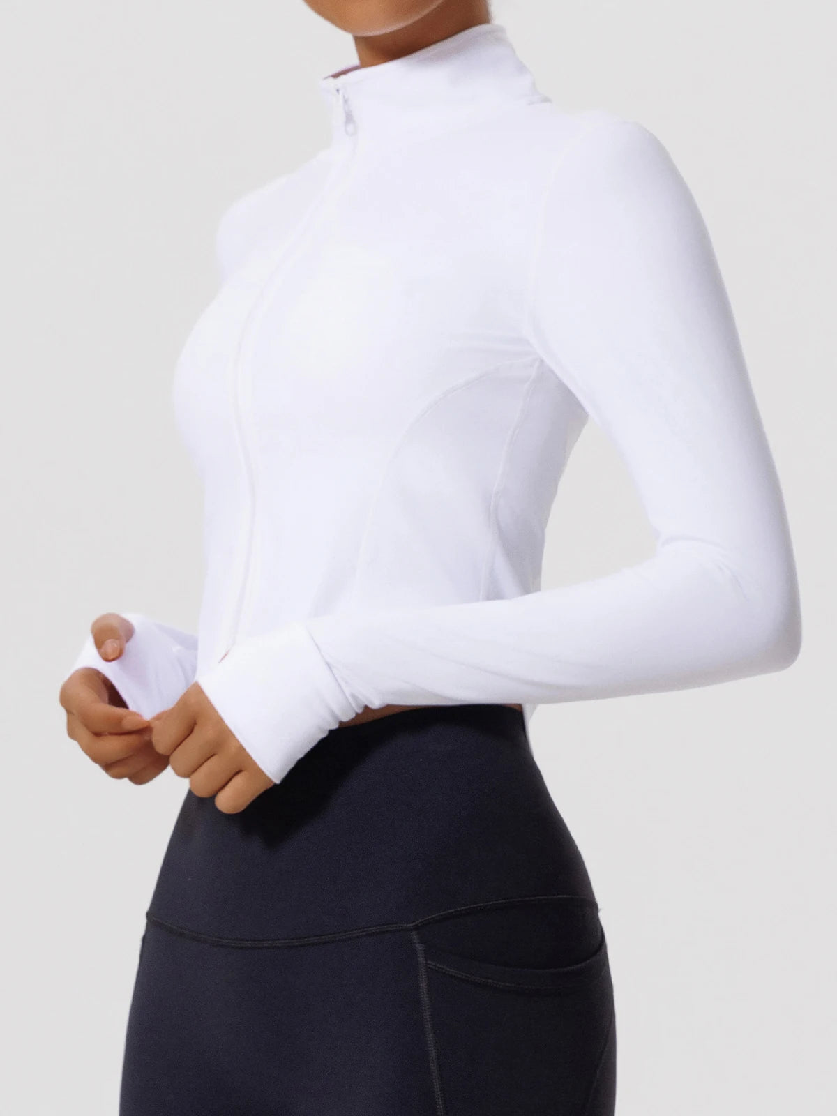 Ultra-Soft Fabrics Casual Tight Sports Jackets Women Zipper Yoga Clothes Quick-Dry Long Sleeve SPORTSWEAR REVOLUTION