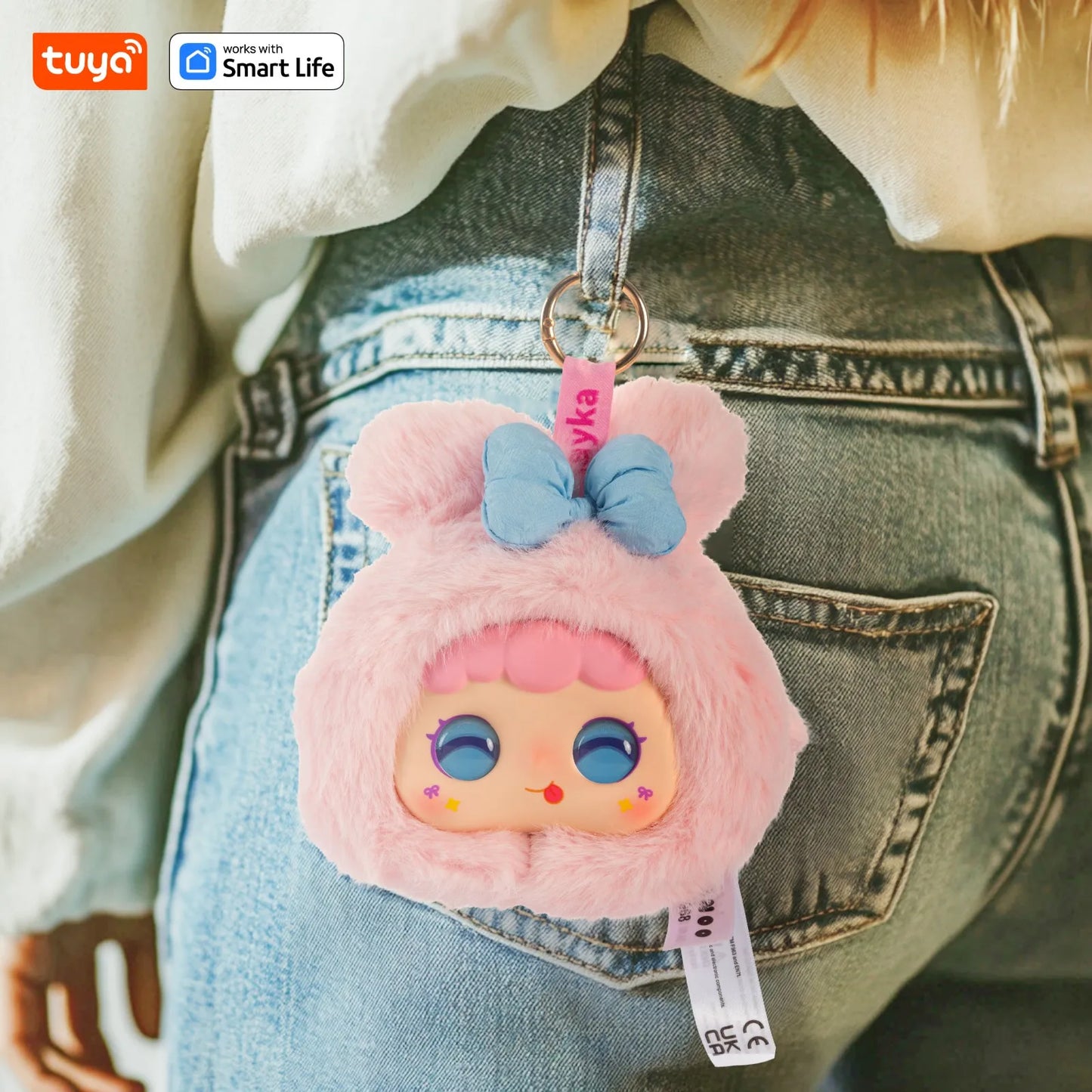 2026 Smart AI Plush Robot with LED Eyes & Voice Control – Interactive USB Rechargeable Companion for All Ages