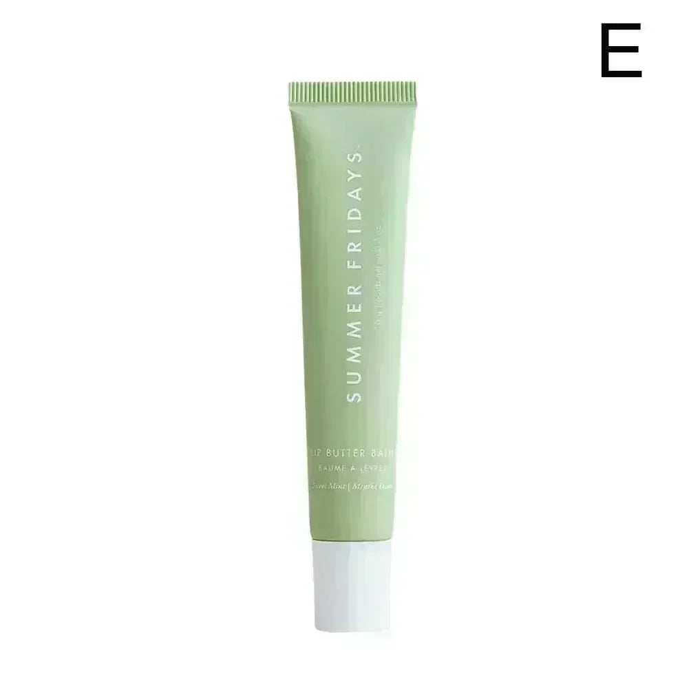 Iced Coffee Butter Lip Balm Moisturizing Transparent Lipstick Set Smooth Soft Tube Mirror Lip Gloss Lip Makeupv