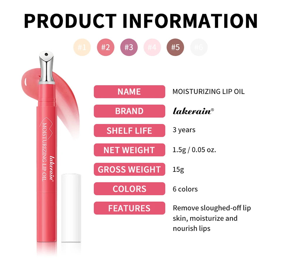 Lip Glosses Long Lasting Lipsticks Makeup Transparent Lip Gloss Care of the Lips Cosmetics Tint Oil Plumping Moisturizing Care