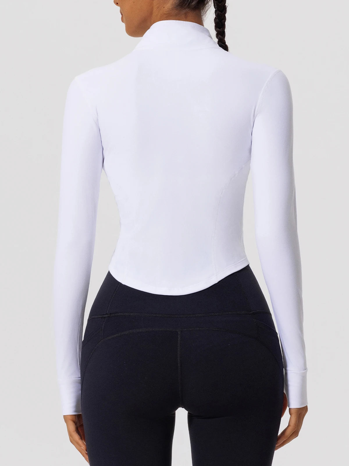 Ultra-Soft Fabrics Casual Tight Sports Jackets Women Zipper Yoga Clothes Quick-Dry Long Sleeve SPORTSWEAR REVOLUTION
