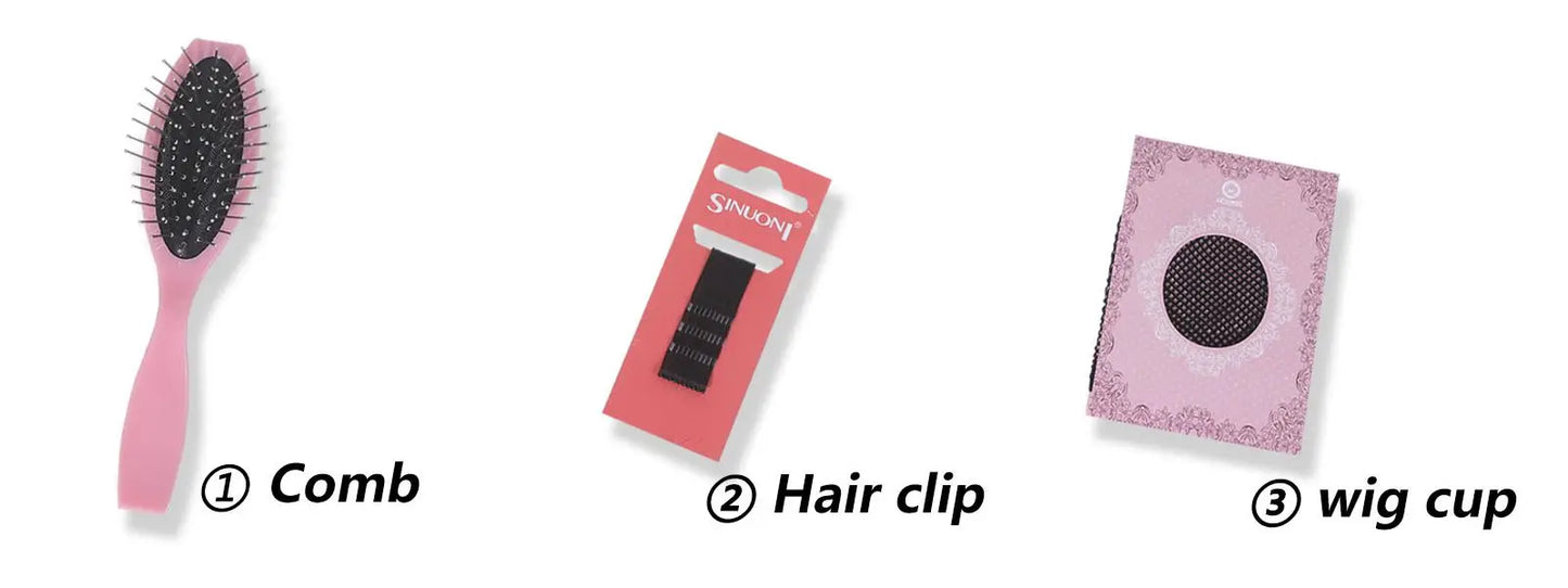 Blonde Long Straight Hair Wig Women Wig with Bangs Heat Resistant Synthetic Wig Halloween Cosplay Daily Natural Fake Hair