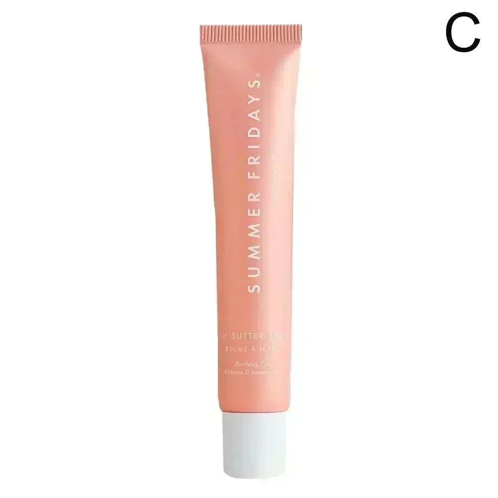 Iced Coffee Butter Lip Balm Moisturizing Transparent Lipstick Set Smooth Soft Tube Mirror Lip Gloss Lip Makeupv