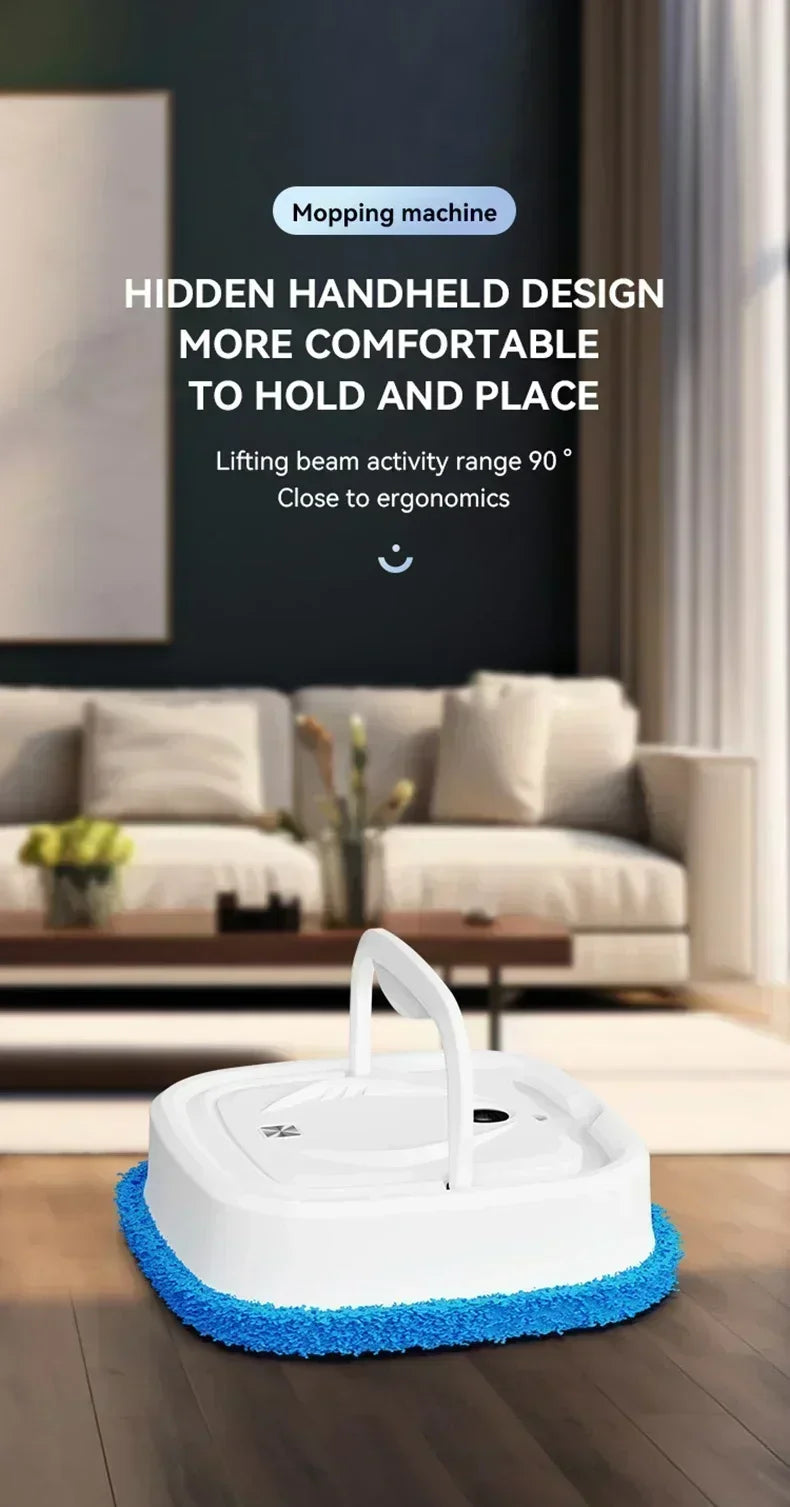 Smart Robot Vacuum with Auto Mopping - Wireless Strong Suction Humidification Spray