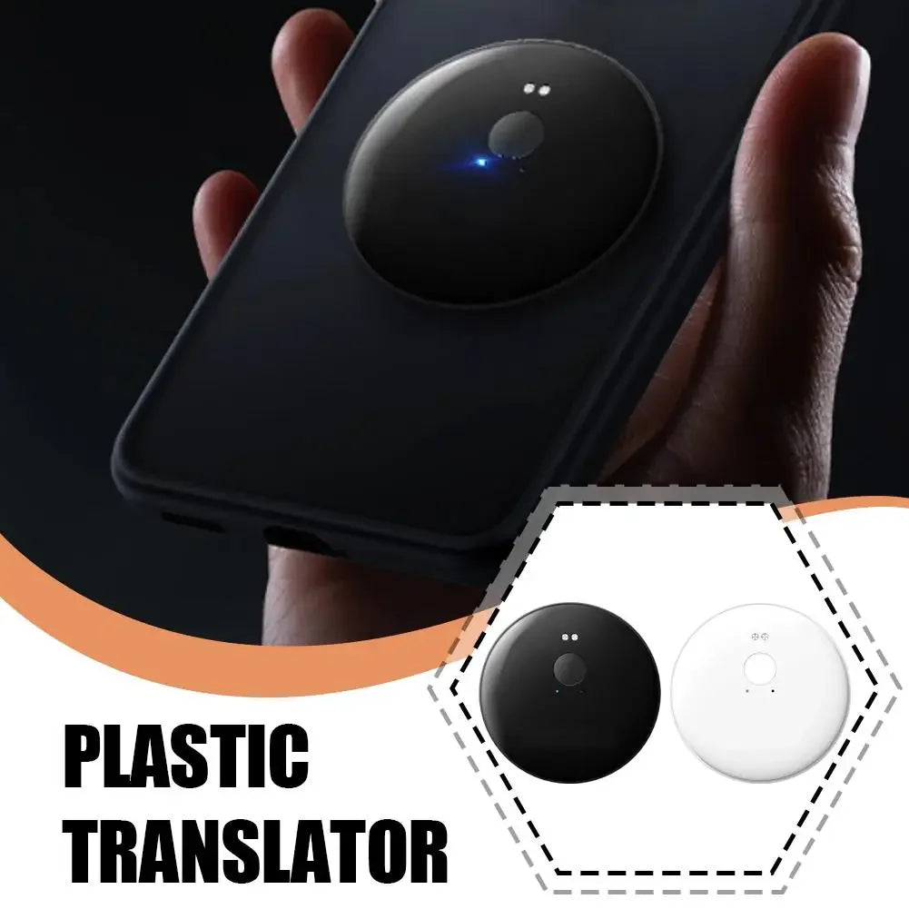 Ai Smart Voice Translator – 2025 Real-Time 50-Language Bluetooth AI Assistant with Photo & Audio Recognition | Portable Travel Translator Device