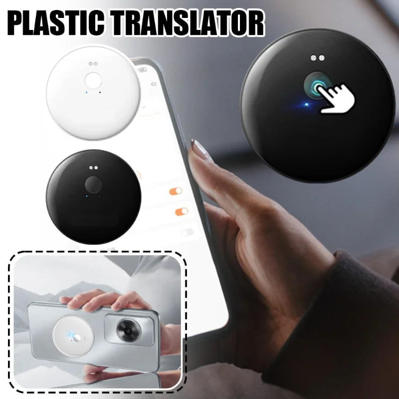 Ai Smart Voice Translator – 2025 Real-Time 50-Language Bluetooth AI Assistant with Photo & Audio Recognition | Portable Travel Translator Device