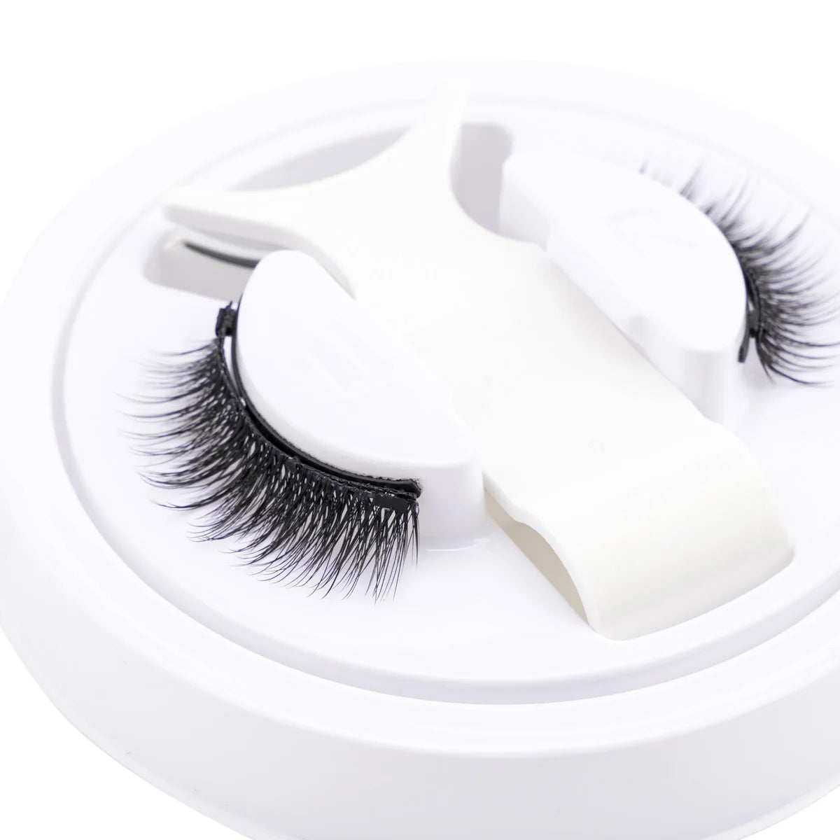 Magnetic Eyelashes 3D Mink - Reusable False Lashes Set with Tweezers Tool