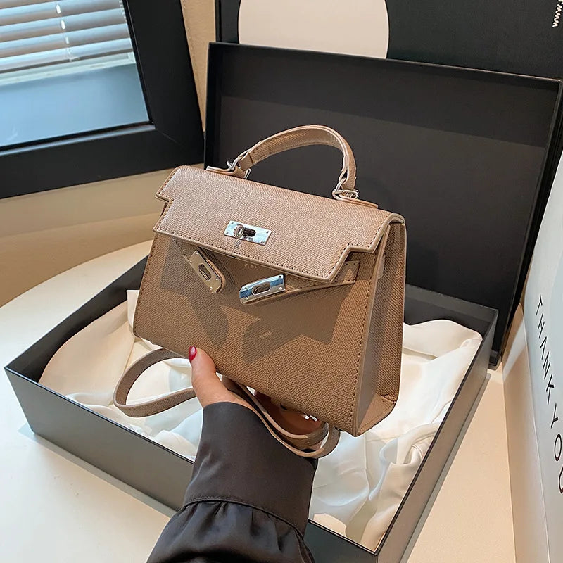 Kelly Bag for Women 2026 New - High-End Designer Handheld/Shoulder/Crossbody Bag, Stylish & Elegant Fashion Accessory
