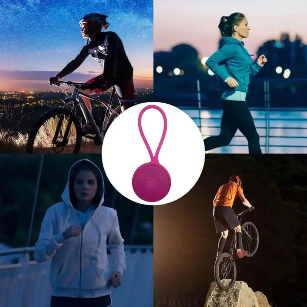 LED Keychain Lamp Night Running Safety Lamp High Lumens Multiple Lighting Modes Mini Size Portable Wearable Arm Belt LED Lamp