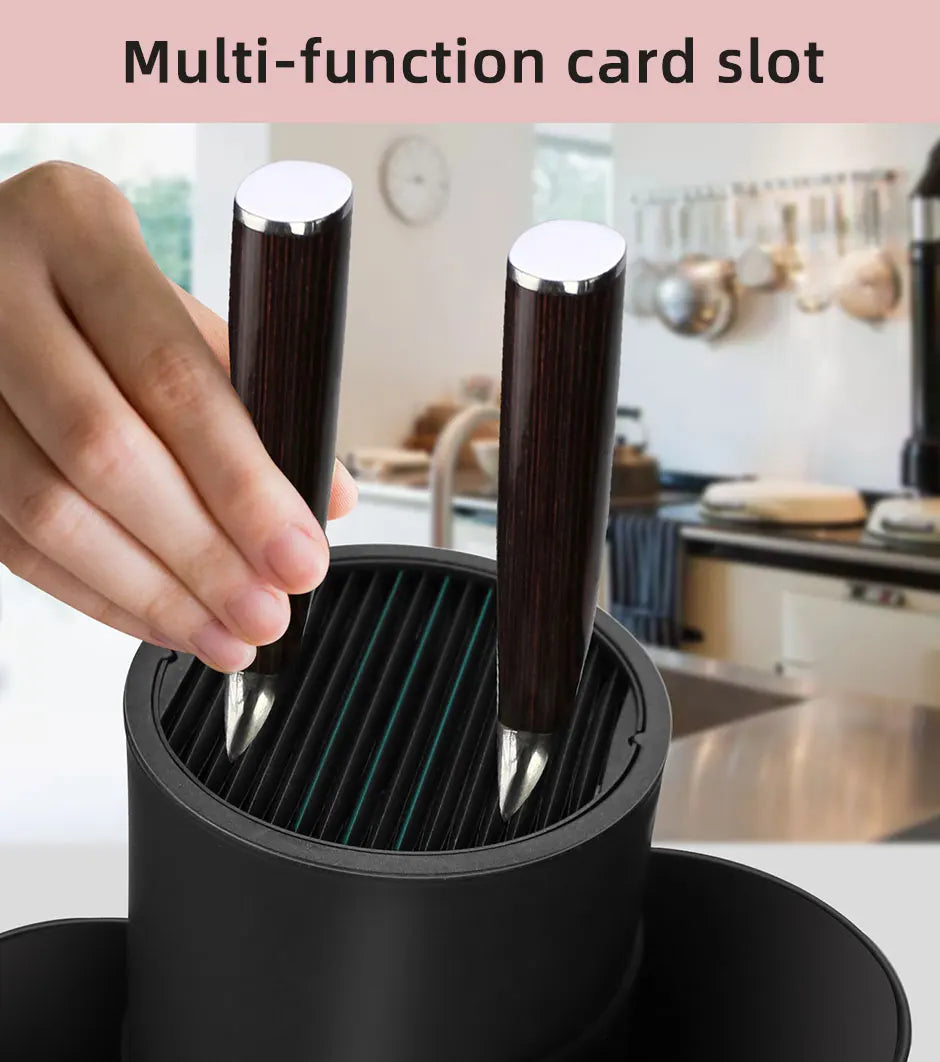 Knife holder Multi-Function Utensil stand Knife Block PP Flatware Drainer Storage Box Spoon Fork Kitchen Organizer Rack