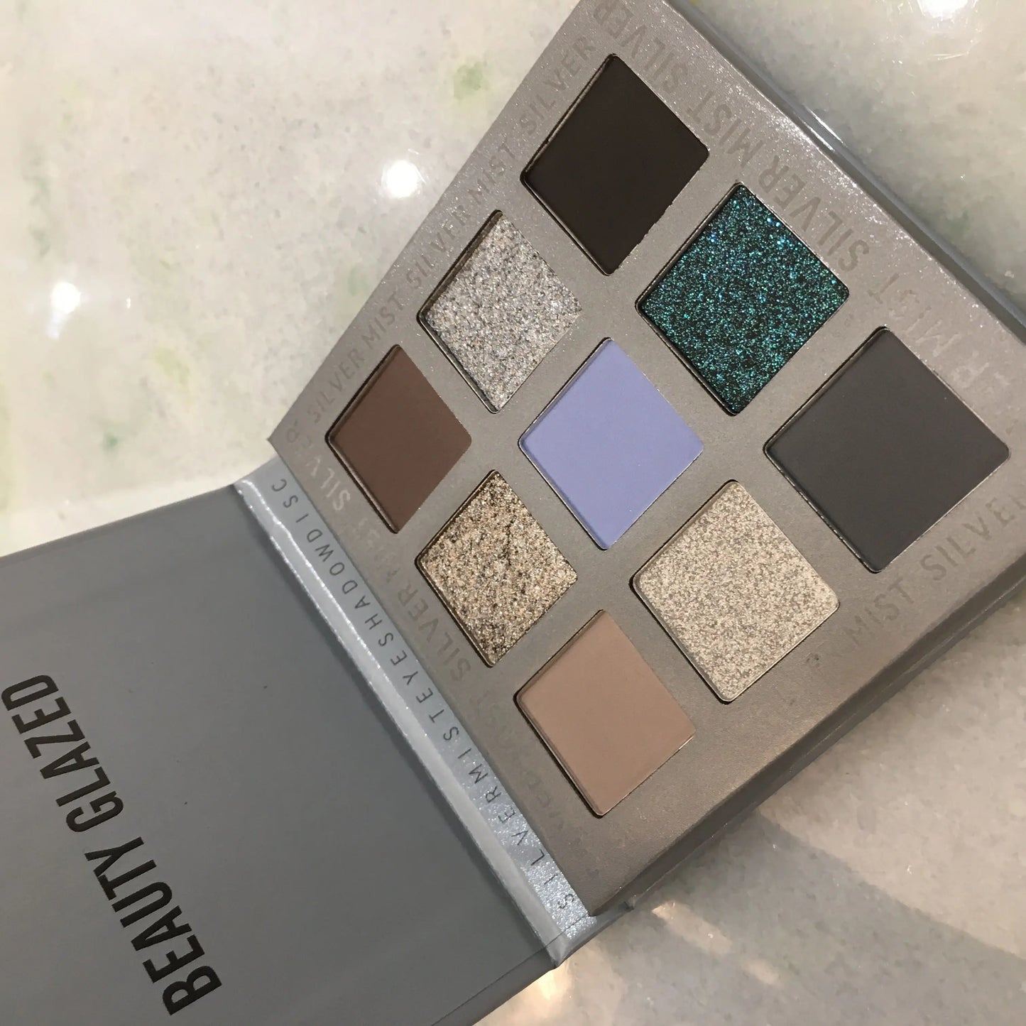 Beauty GLAZED Eyeshadow Palette 9 Color Shimmer Matte Longlasting Waterproof Palette Makeup