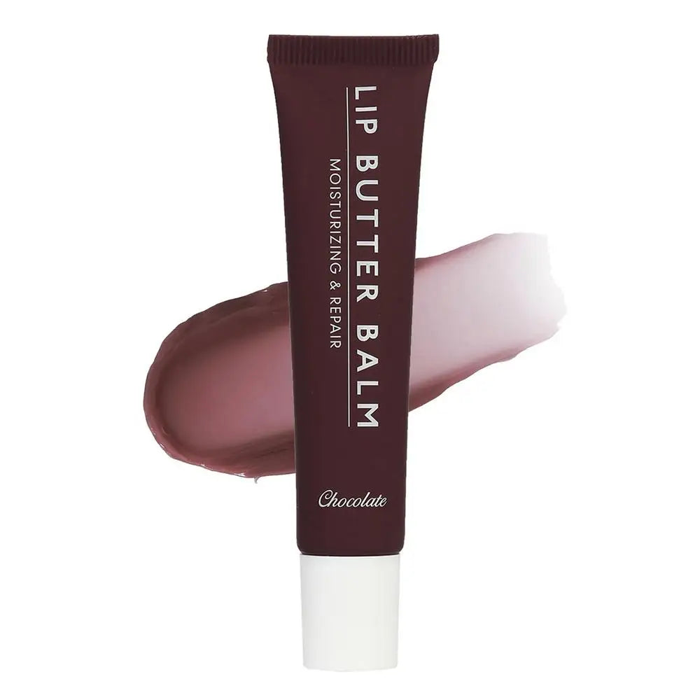 Crystal Lip Butter Balm - Moisturizing Jelly Oil Lipgloss with Brown Sugar Cherry Pink Tints