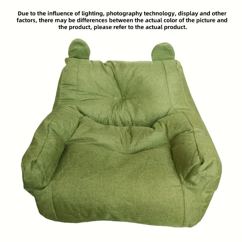 Cat Sofa Bed - Cartoon Design Detachable Washable Pet Furniture for Indoor Cats