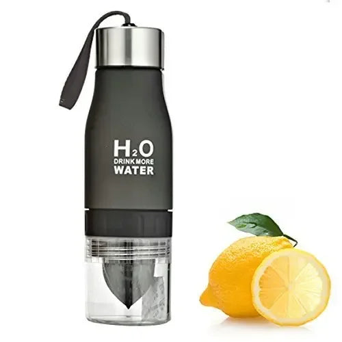Fruit Infuser Water Bottle - Leak Proof Travel Sports Bottle with H2O Lemon Infusion