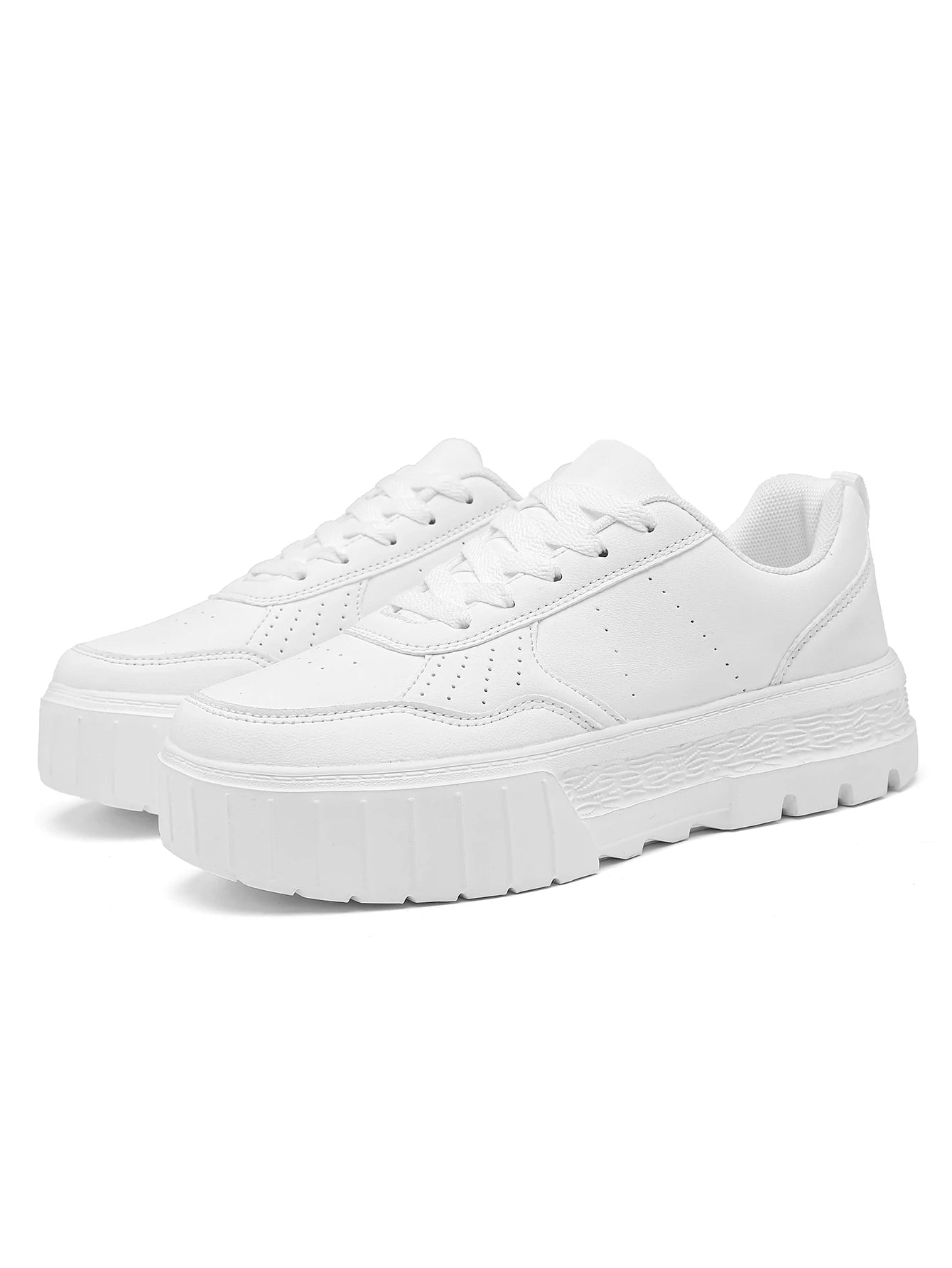 Women Casual Sneakers PU Leather Platform Sneakers for Women Classics Comfort Skateboarding Shoes Non-Slip Free Shipping