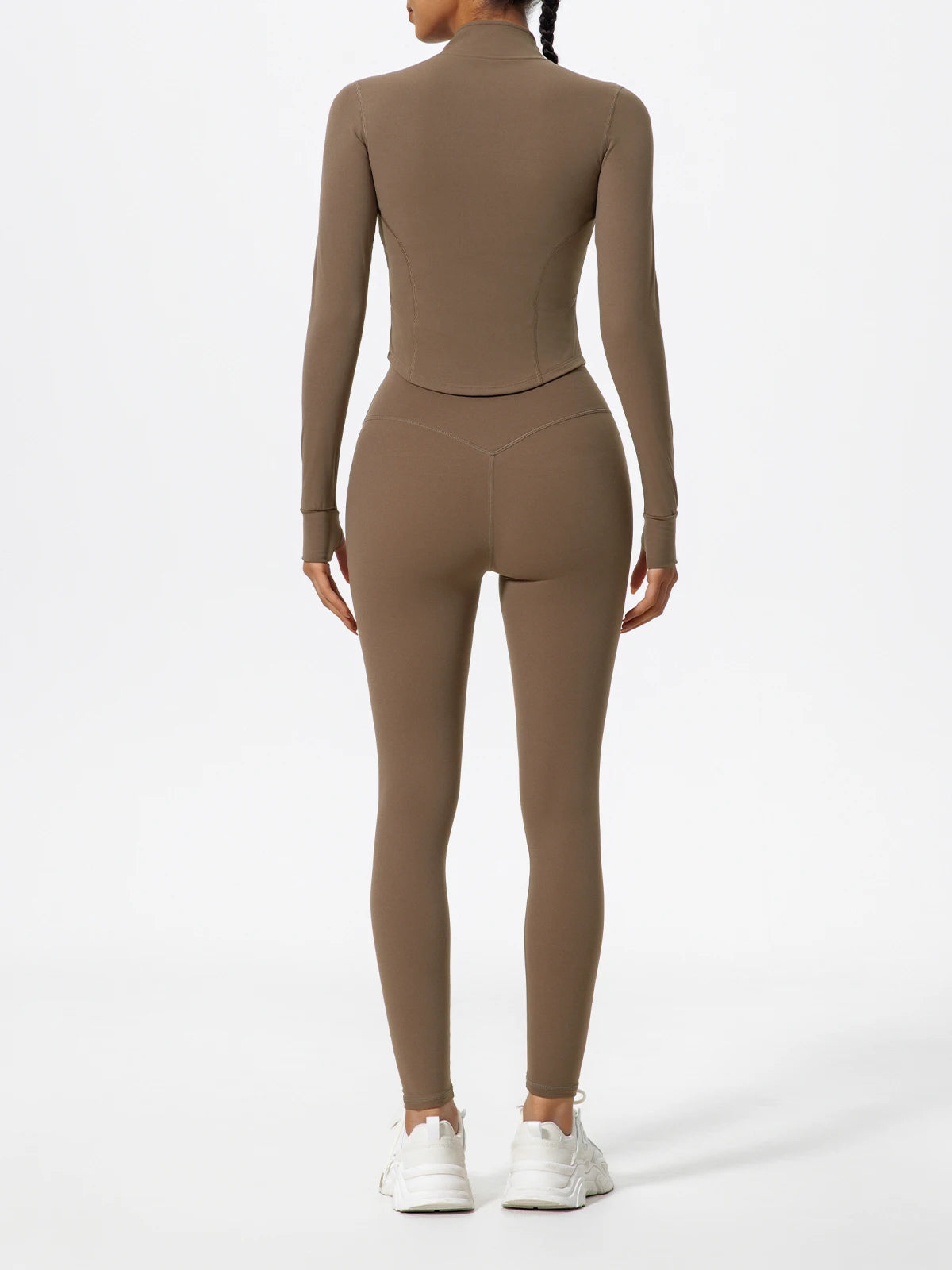 Ultra-Soft Fabrics Casual Tight Sports Jackets Women Zipper Yoga Clothes Quick-Dry Long Sleeve SPORTSWEAR REVOLUTION