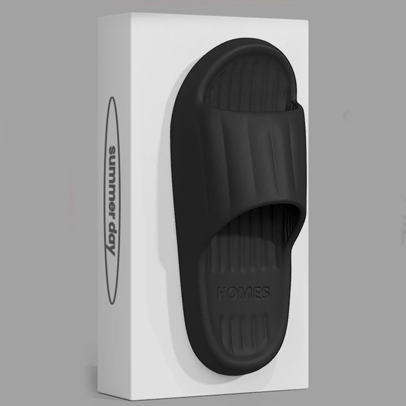 New Home Cloud Slippers Women Men Sandals Soft EVA Slides Beach Flip Flops Couples Bathroom Non-Slip CLOUD COMFORT