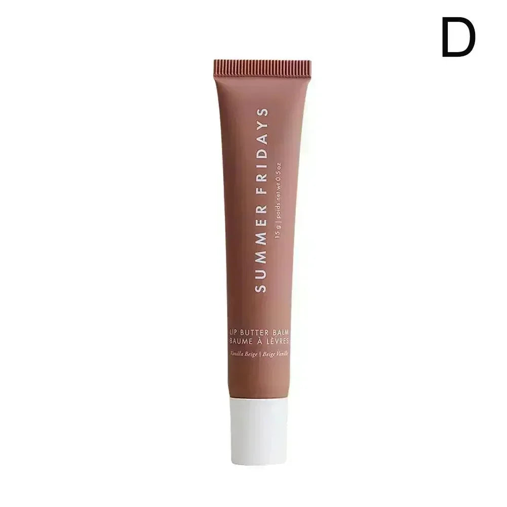 Iced Coffee Butter Lip Balm Moisturizing Transparent Lipstick Set Smooth Soft Tube Mirror Lip Gloss Lip Makeupv