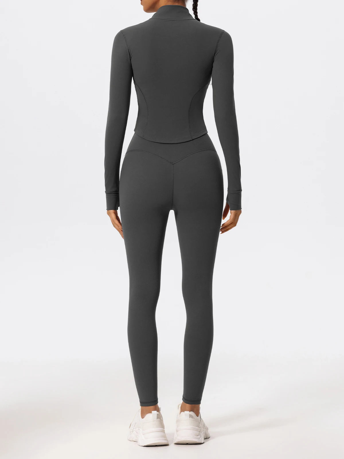 Ultra-Soft Fabrics Casual Tight Sports Jackets Women Zipper Yoga Clothes Quick-Dry Long Sleeve SPORTSWEAR REVOLUTION