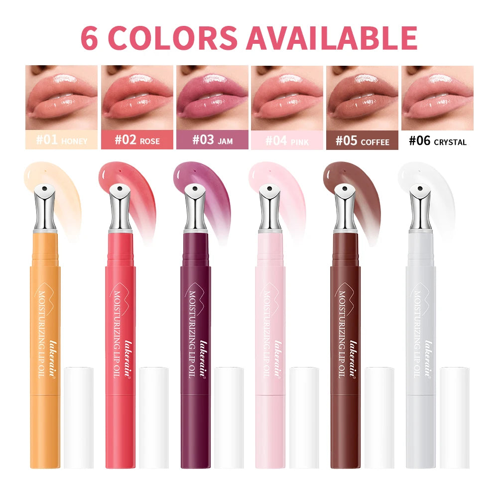 Lip Glosses Long Lasting Lipsticks Makeup Transparent Lip Gloss Care of the Lips Cosmetics Tint Oil Plumping Moisturizing Care