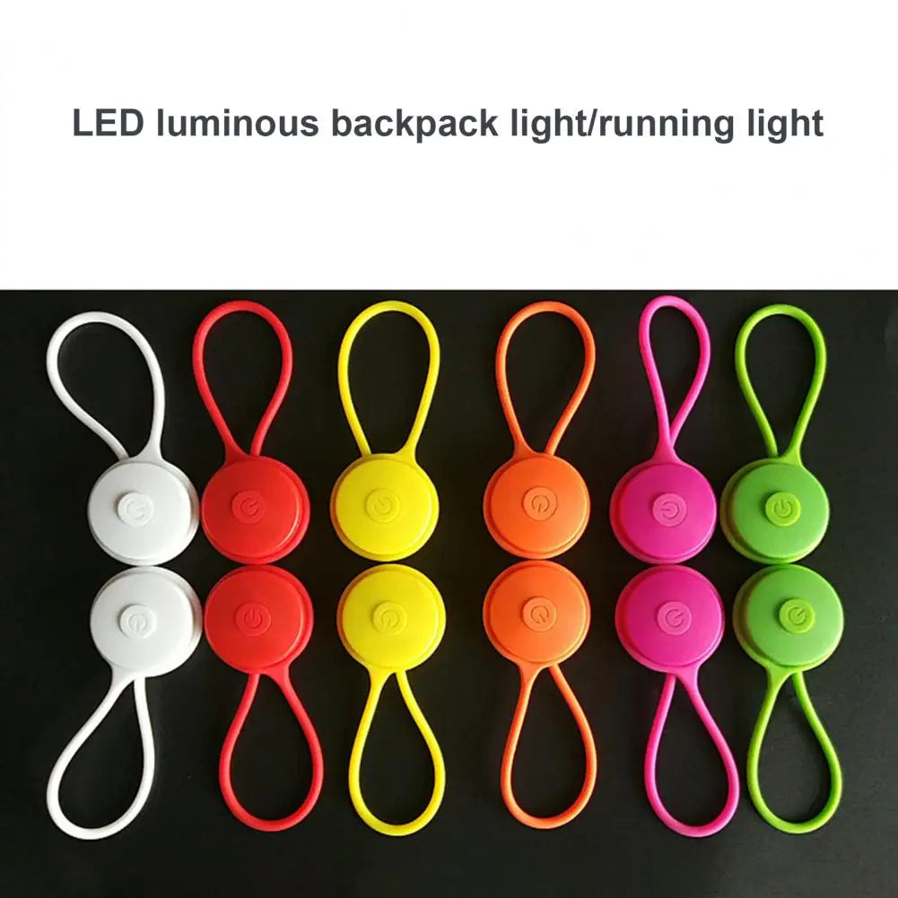 LED Keychain Lamp Night Running Safety Lamp High Lumens Multiple Lighting Modes Mini Size Portable Wearable Arm Belt LED Lamp