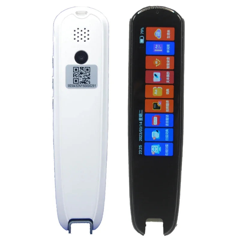 2026 Smart AI Scan Pen – 134 Languages, Voice & Photo Translator, 3.38” Touchscreen, Offline Record & Instant Translation