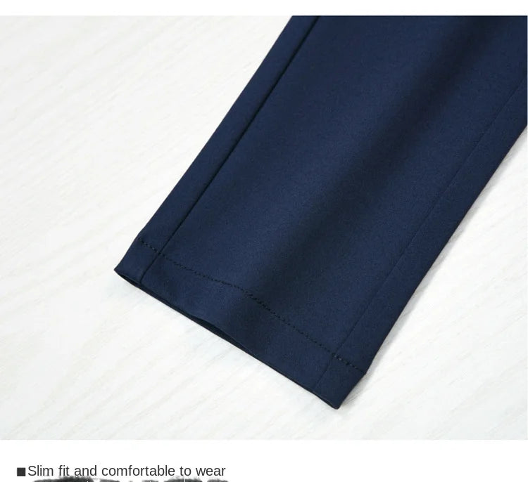 Multiple Pockets Y2k Clothes Straight Leg Pants Elegant Woman Dress Pants Women's Stretch Casual Trousers Clothing