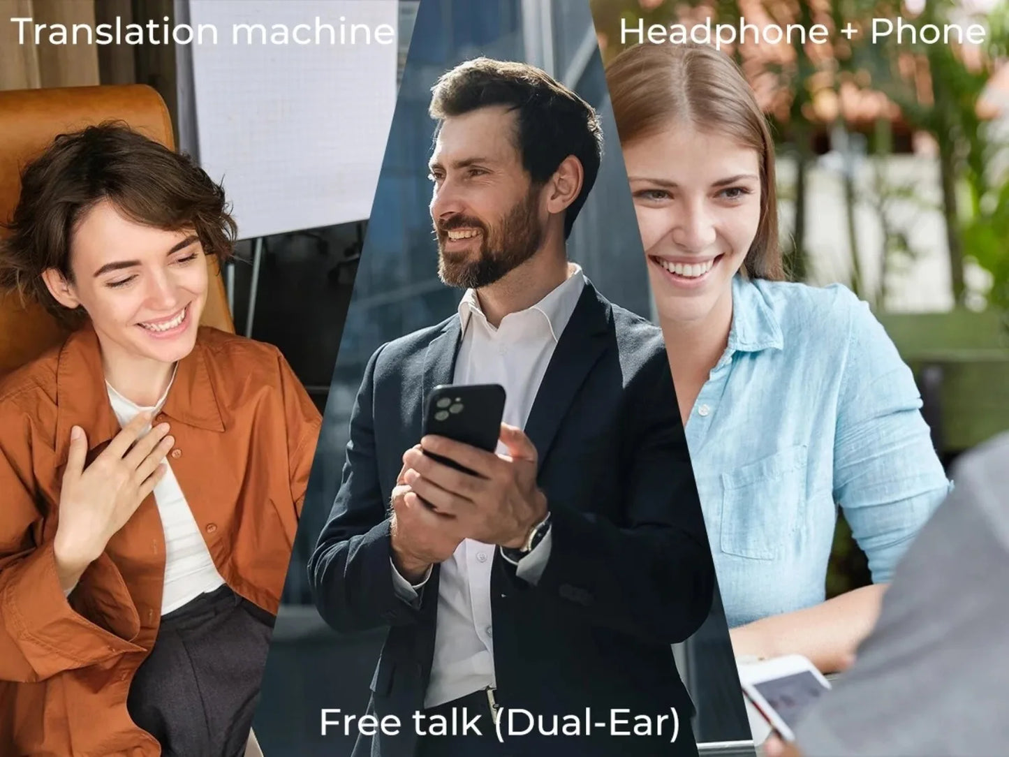2026 Smart Translator Earbuds – 164 Languages, Bluetooth 5.4, Real-Time Voice Translation