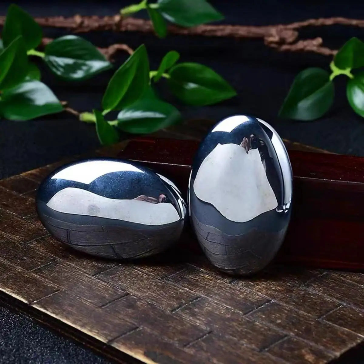 Terahertz Palm Stone Massage Rock New Classical for Home Decor Gift
