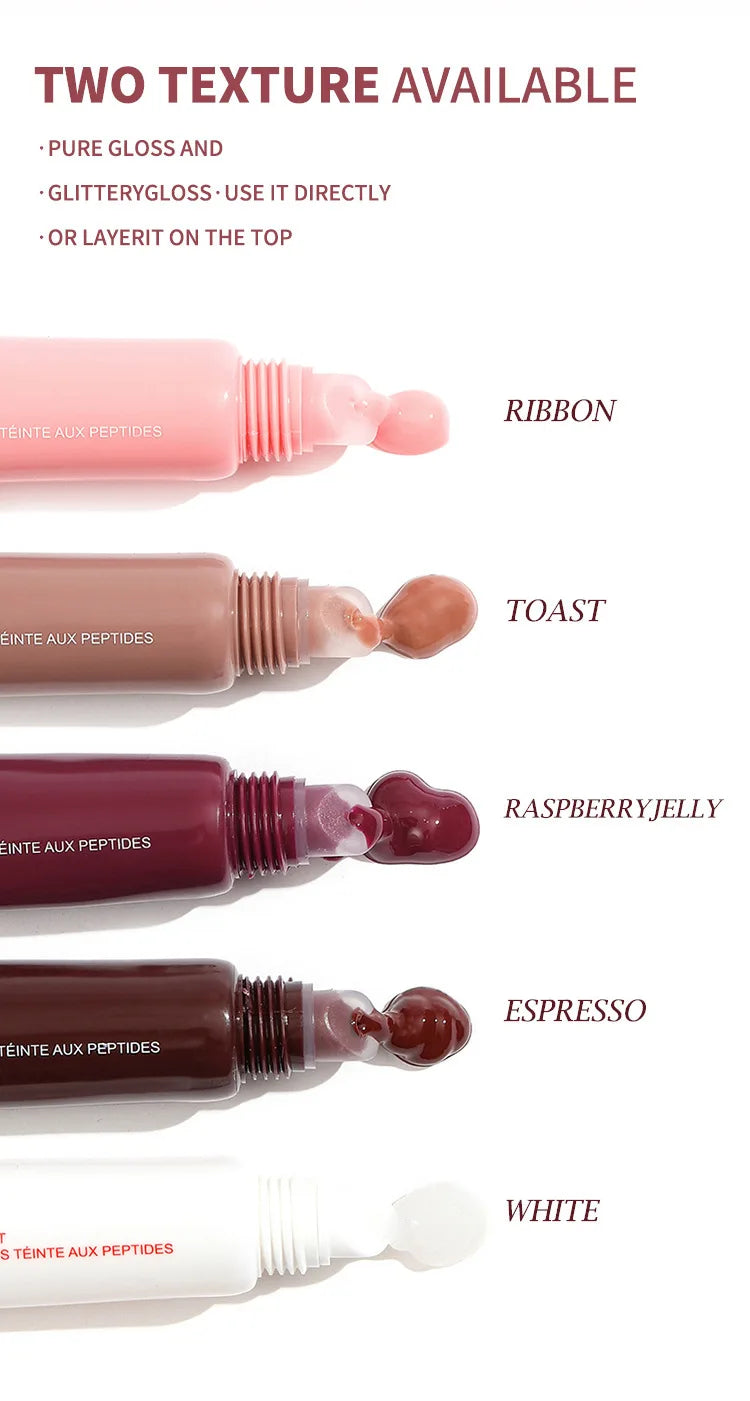 Moisturizing Mirror Lip Gloss Lip Plumper Makeup Nutritious Liquid Lipstick Transparent Mineral Lip Oil Beauty Cosmetic New