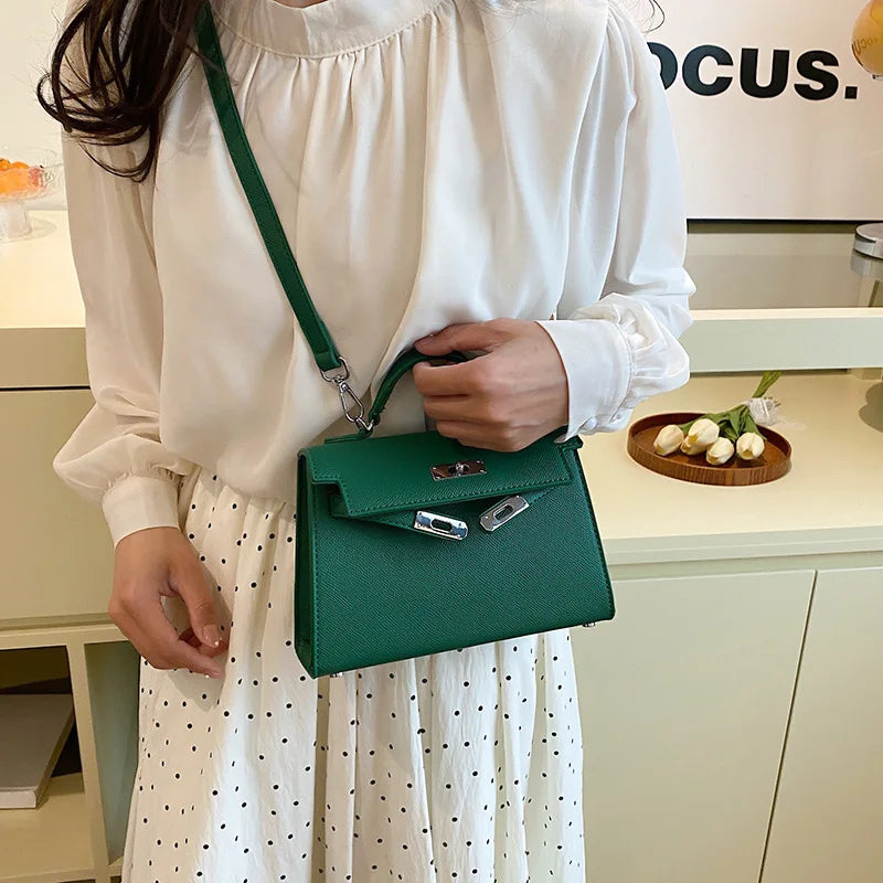 Kelly Bag for Women 2026 New - High-End Designer Handheld/Shoulder/Crossbody Bag, Stylish & Elegant Fashion Accessory