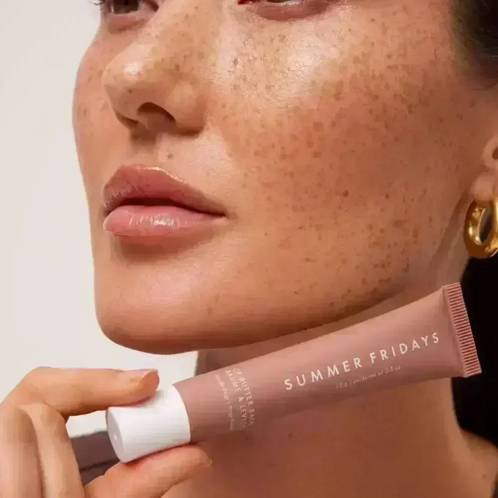 Iced Coffee Butter Lip Balm Moisturizing Transparent Lipstick Set Smooth Soft Tube Mirror Lip Gloss Lip Makeupv