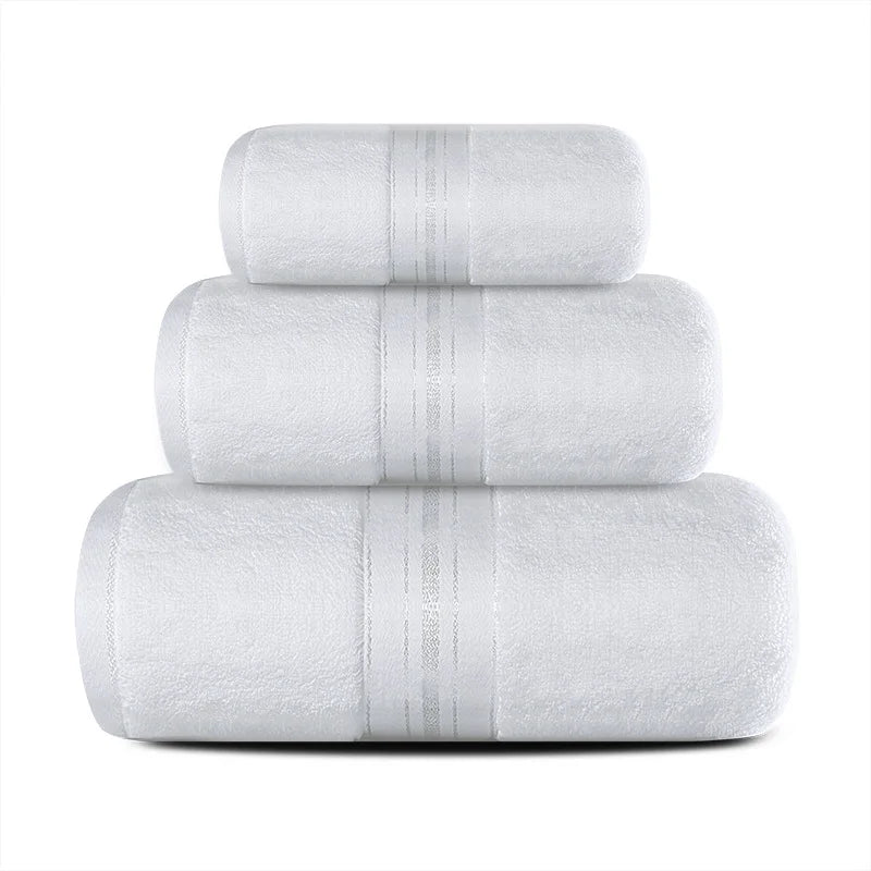 Luxury Plush 100% cotton thick set absorbent adult bath towel super absorbent soft skin-friendly face wash bathroom face towel