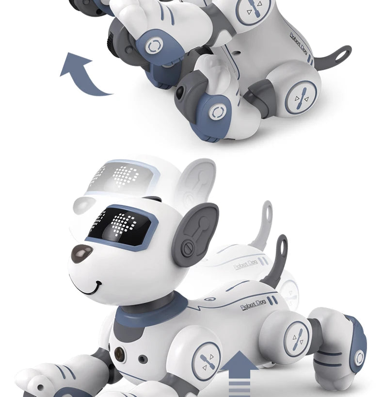 Intelligent Robot Dog - Remote Control Electronic Pet with Stunts for Kids