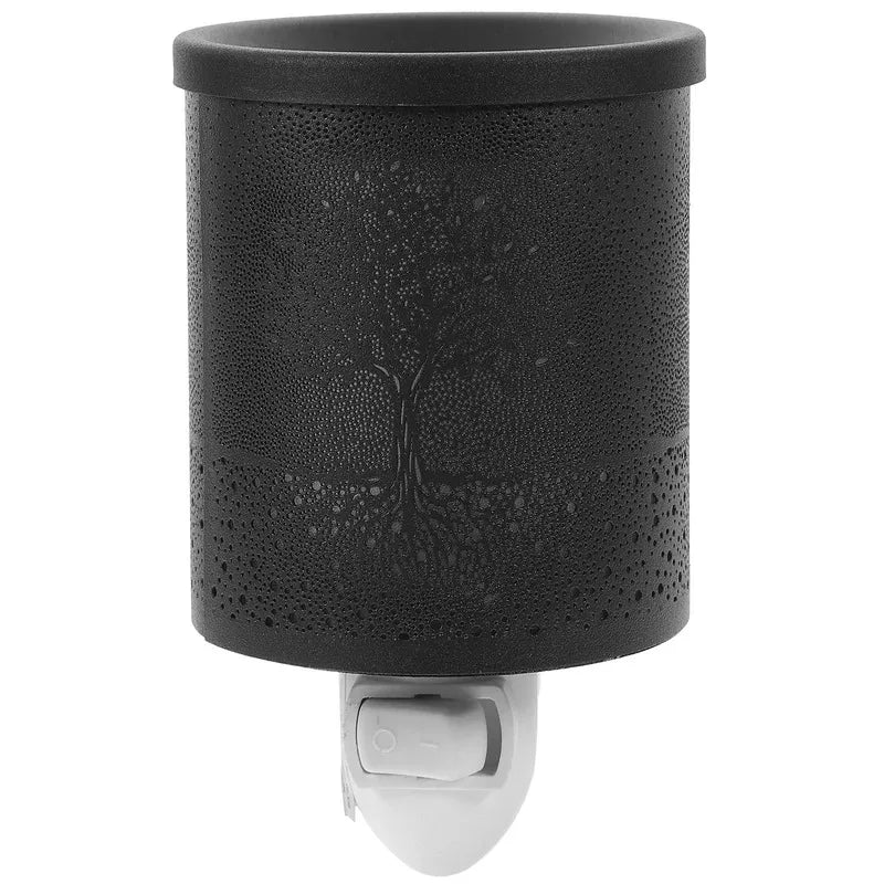 Creative Metal Plug In Wax Warmer Electric Burner Scented Oil Night Lamp Aromatherapy Furnace Bedroom Gift Incense Burner