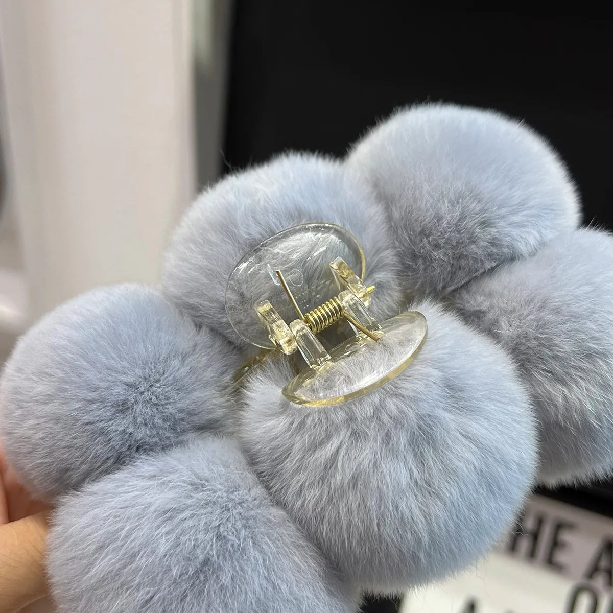 Hair Claw Accessories for Women Furry Pins Clips Cheveux Bandeau Korean Fashion Pinza Pelo Barrettes Cheveux Femme Haarschmuck