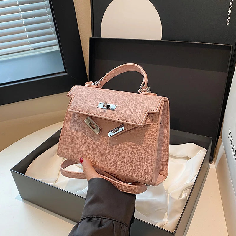 Kelly Bag for Women 2026 New - High-End Designer Handheld/Shoulder/Crossbody Bag, Stylish & Elegant Fashion Accessory