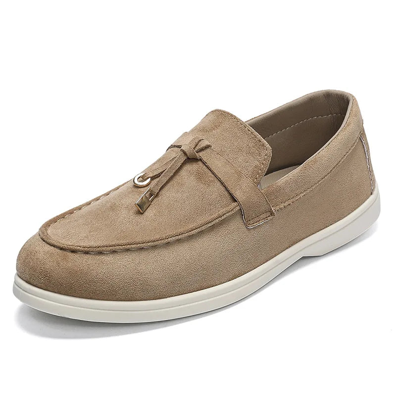 2025 Classics Men's Slip on Loafers Lightweight Breathable Flats Non Slip Comfort Daily Casual Soft Sole Outdoor Walking Shoes