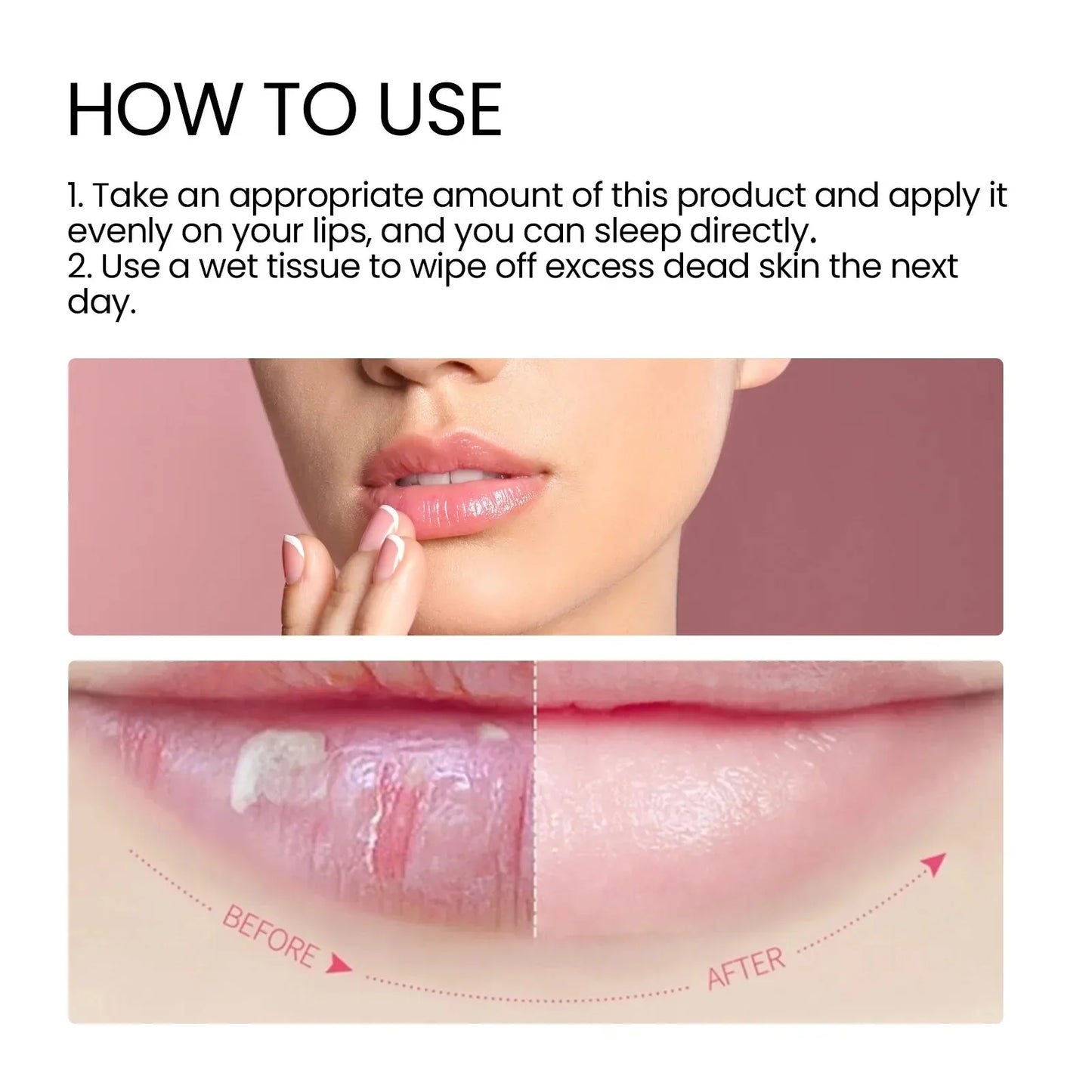 Moisturizing Sleeping Lip Mask Night Lips Care Multiple Colors Cute Makeup Maintenance Lip Anti-Cracking Lip Oil Care Cosmetics