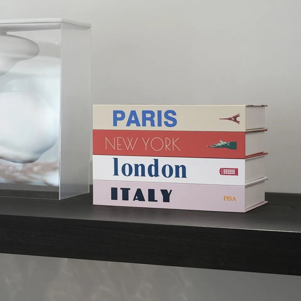 Modern Simulation Books Decorations - Luxury Coffee Table Ornaments for Living Room Study