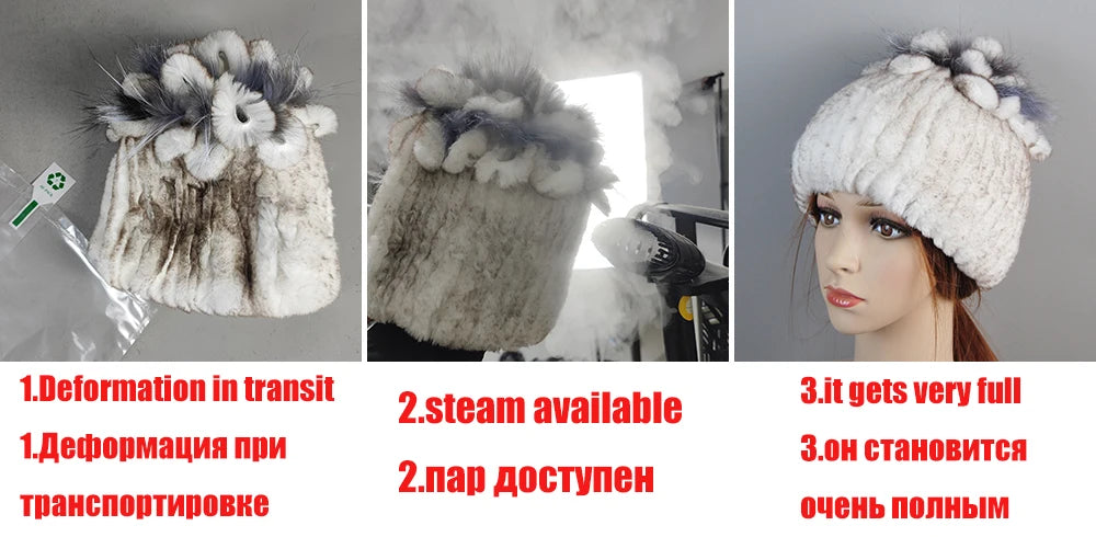 Natural 100% Rex Rabbit Fur Earmuffs Fashion Women Warm Russia Winter Real Fur Earmuffs Children Ear Cover fur Earlap Girl