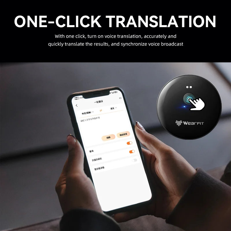 AI Smart Translator Device Voice Language Instant Translation Photo Recognition Translationrt Multifunctional Translator For IOS