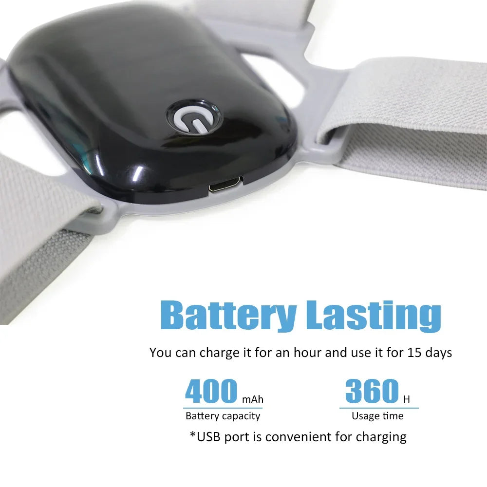 Smart Posture Corrector - Invisible Sensor Belt for Hunchback Reminder